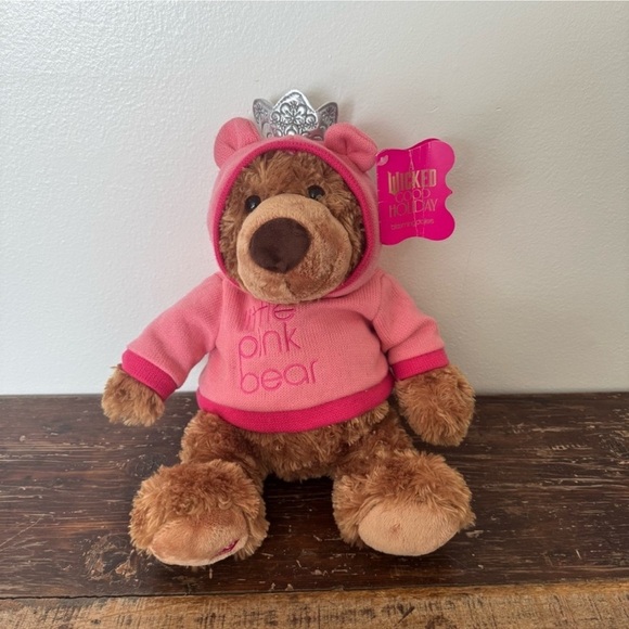 Gund Other - Wicked Gund Bear NWT
Bloomingdale's Wicked Little Pink Bear